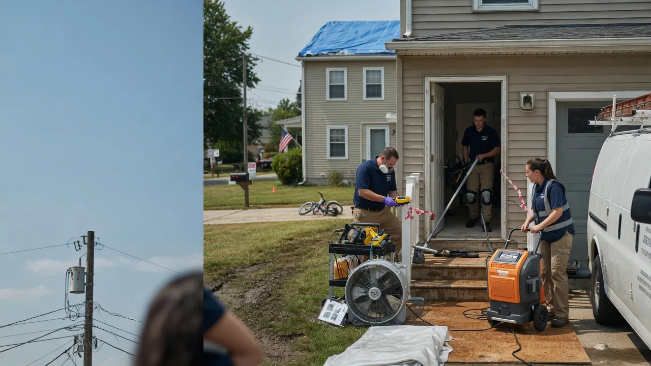 Water Damage Repair in Harwood, MD near me